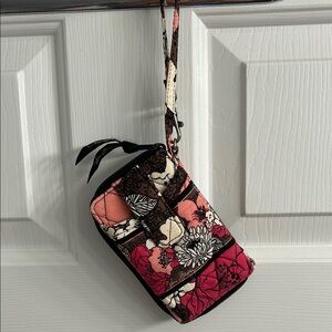 Vera Bradley Floral Red Patterned Wristlet